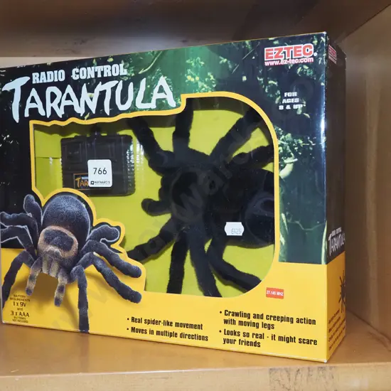 boxed as; new radio control Tarantula toy