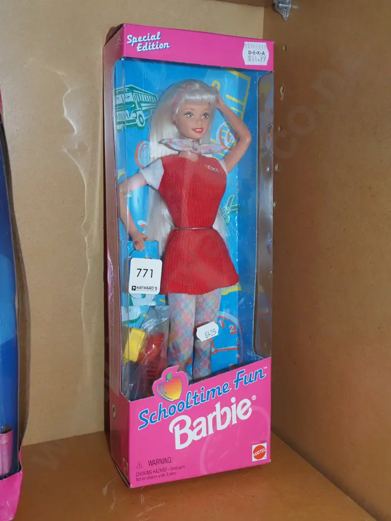 boxed as new Barbie School Time Fun Image 1++