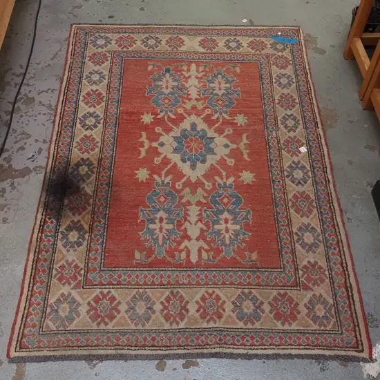 woven floor mat - fading and burn/stain L1680 W1120