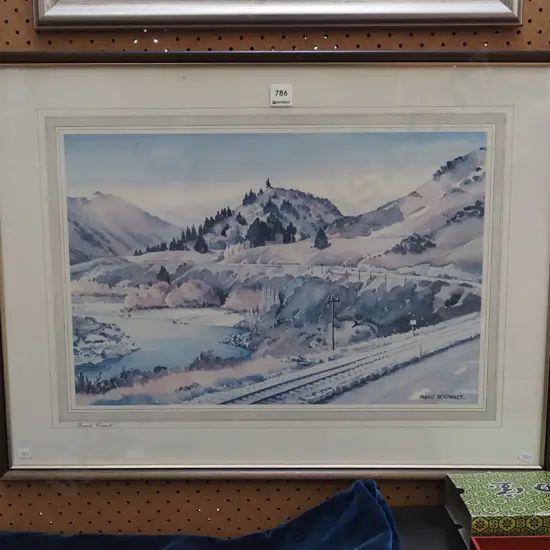 Mavis McKinney print - river scene