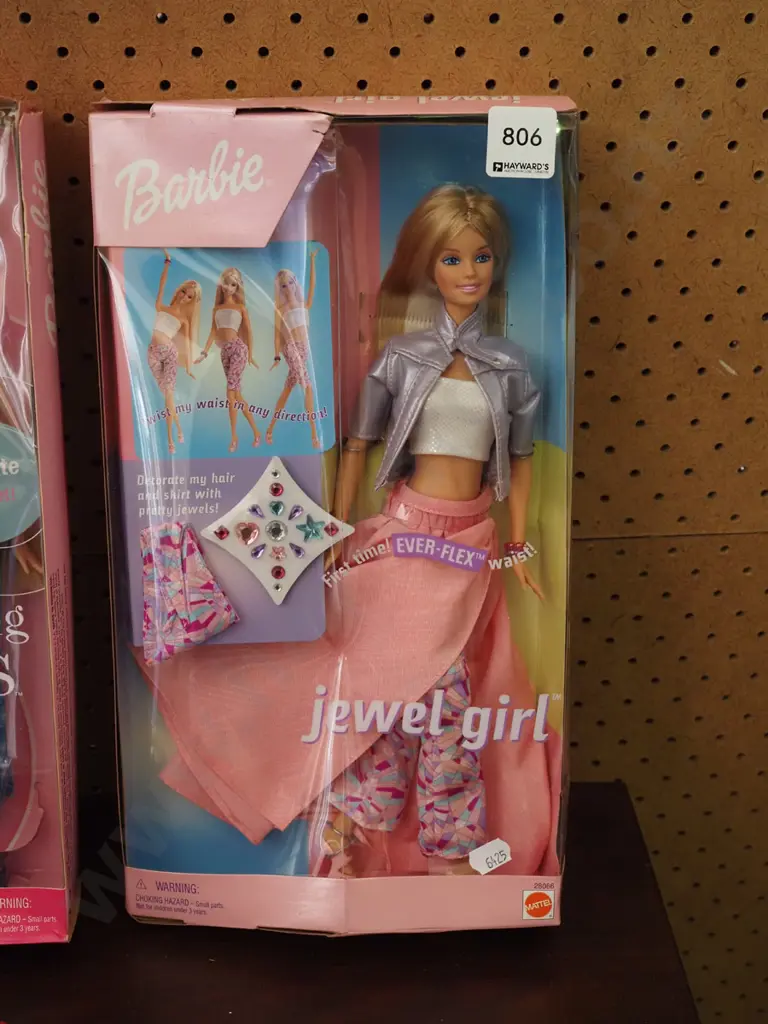 boxed as new Barbie Jewel Girl Image 1++