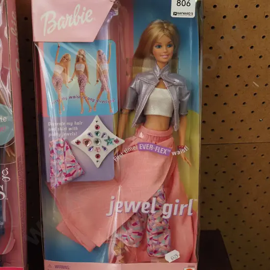 boxed as new Barbie Jewel Girl