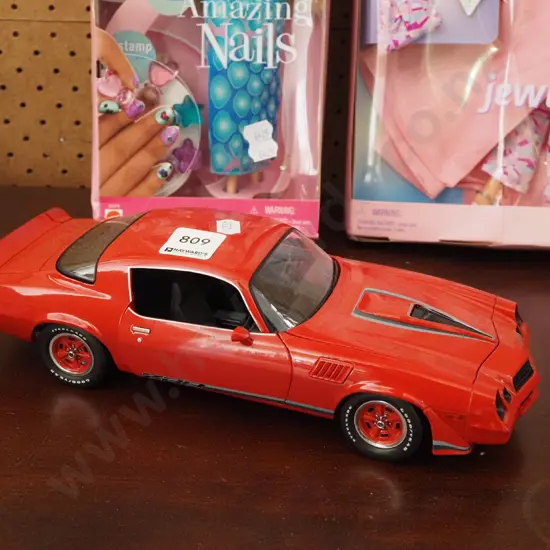 diecast model of 1979 Camaro