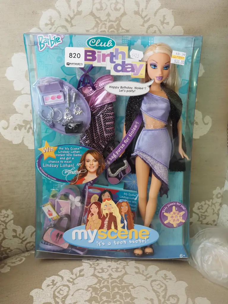 boxed as new Barbie My Scene Birthday doll  Image 1++
