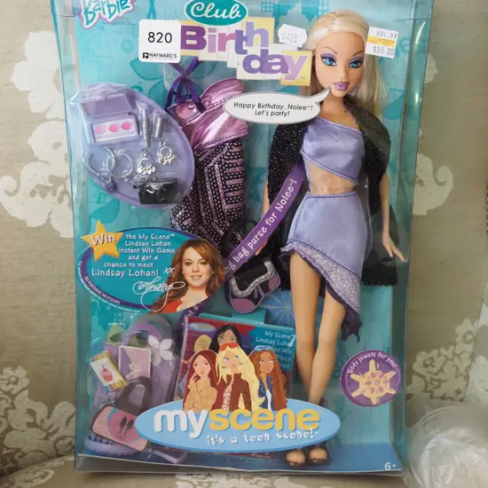 boxed as new Barbie My Scene Birthday doll 