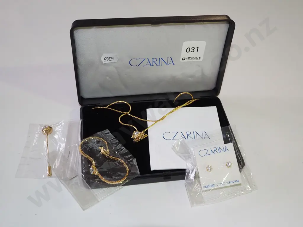 cz earrings, pendant, hat pin etc Image 1++