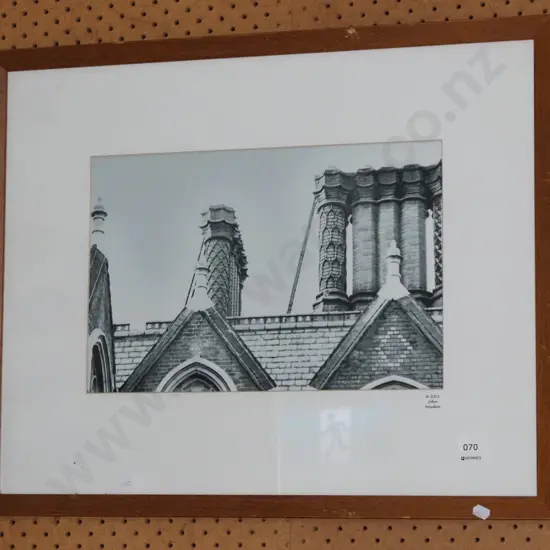 framed photo - chimneys