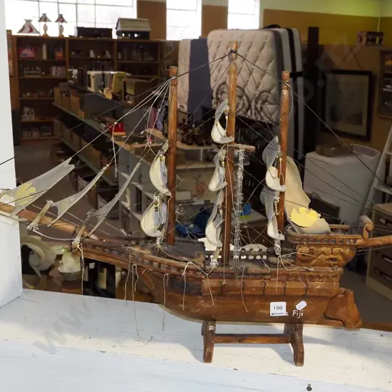 Fiji souvenir sailing ship H490