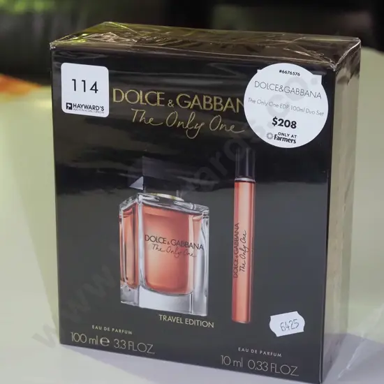 boxed Dolce & Gabbana The Only One travel edition eau de parfum