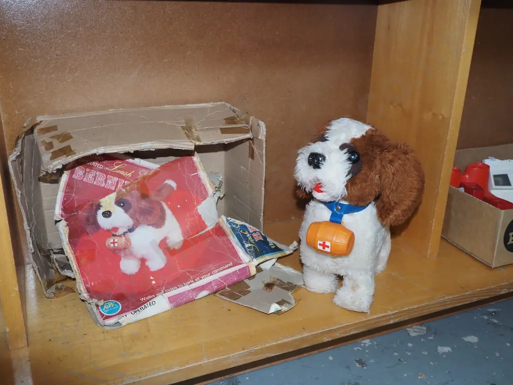 battery powered St Bernard electric toy - damage to box Image 1++