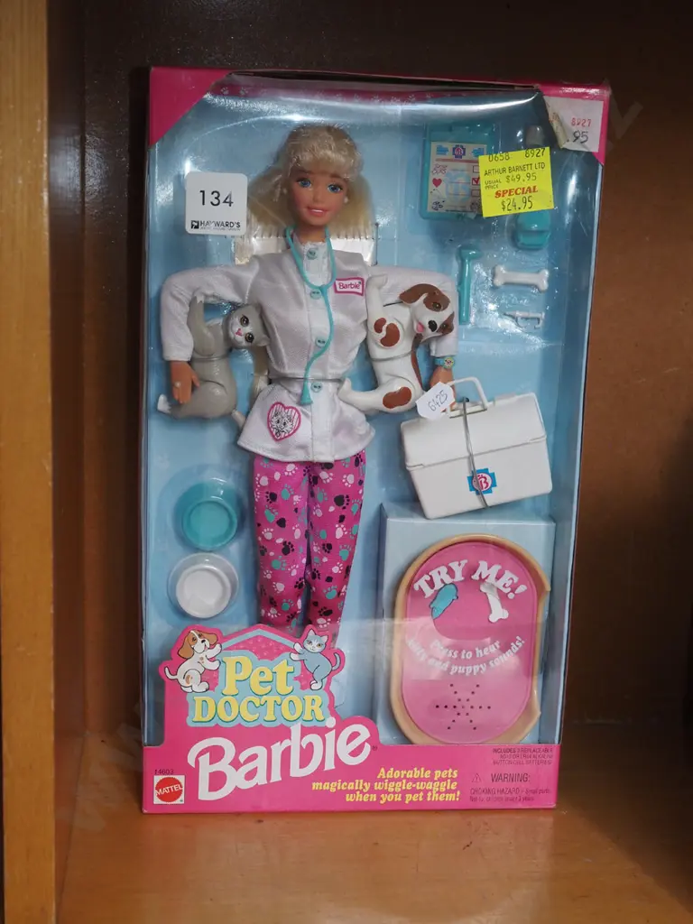 boxed as new Barbie Pet Doctor Image 1++