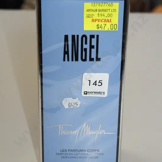 boxed as new Angel 200ml perfuming body lotion