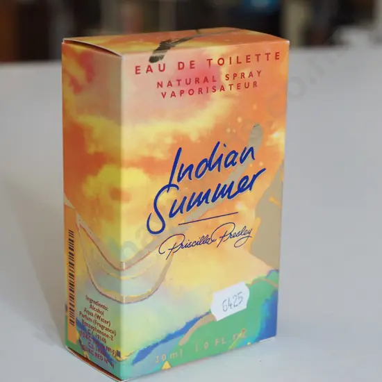 boxed as new Priscilla Presley Indian Summer eau de toilette 30ml