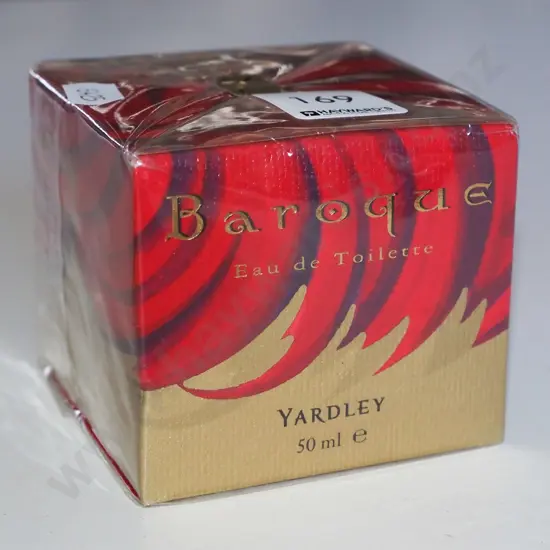 boxed Yardley Baroque 50ml eau de toilette