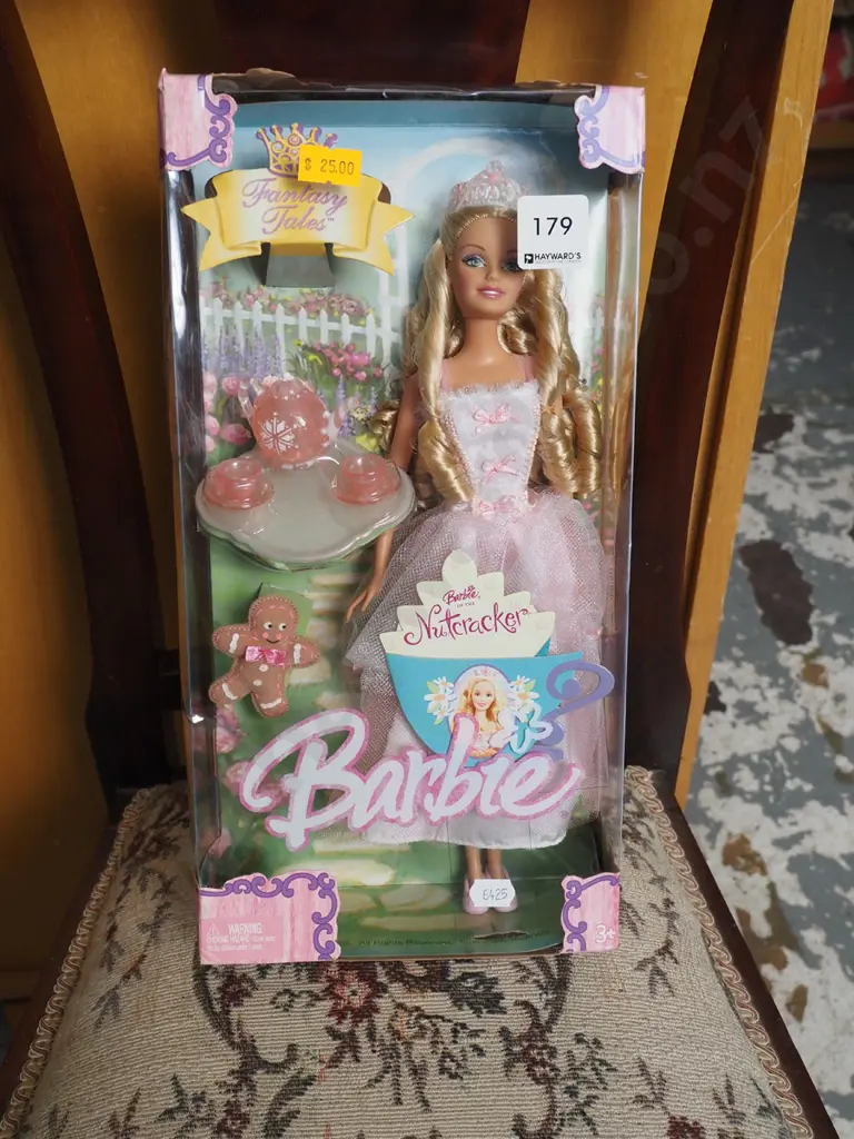 boxed as new Barbie Fantasy Tales Nutcracker Image 1++