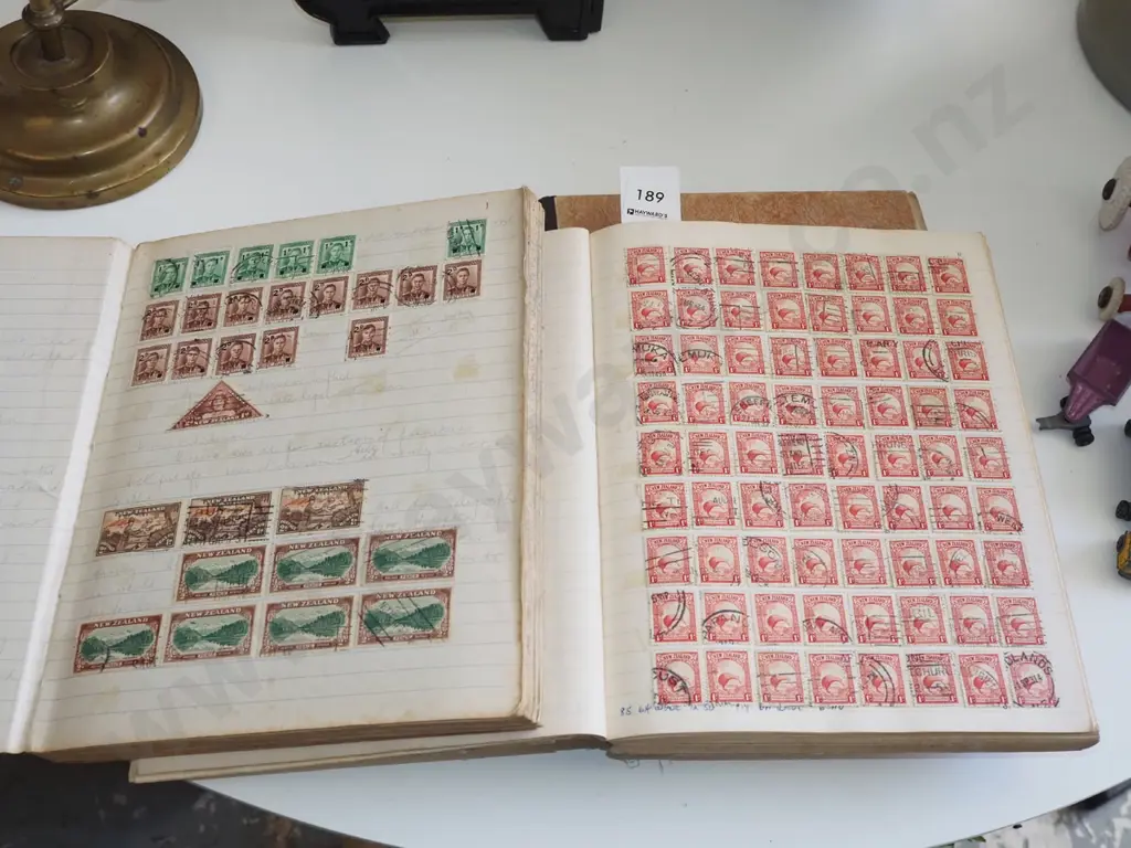 3x stamp albums Image 1++