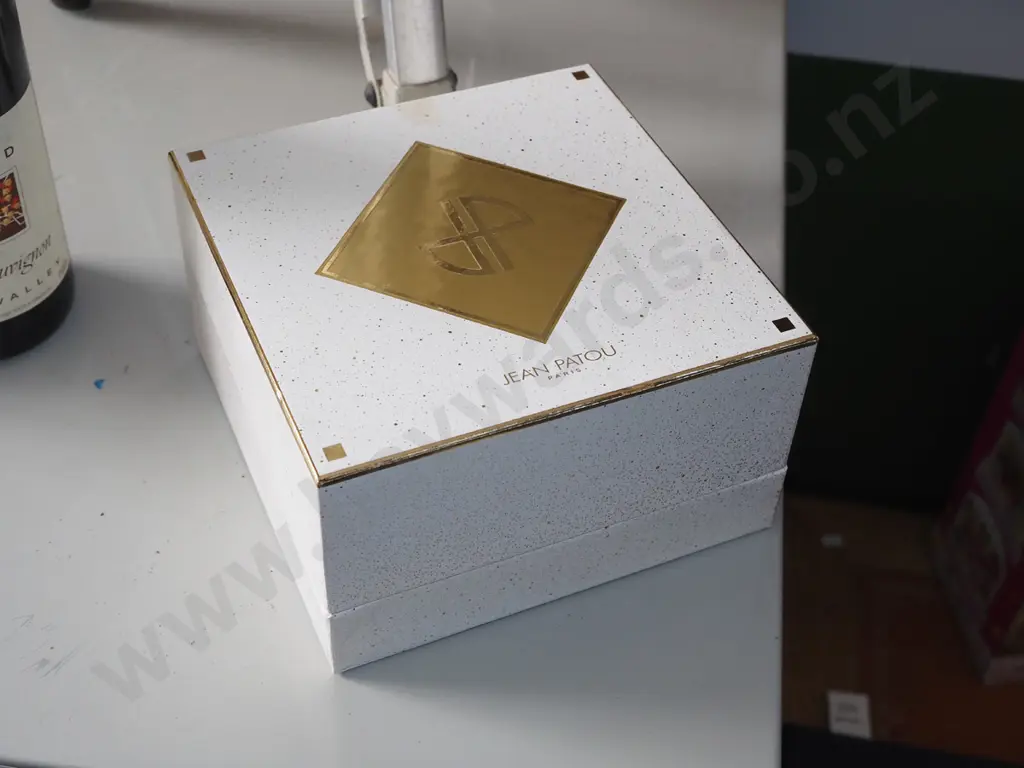   Jean Patou eau de toilette and lait de beaute box set Image 1++