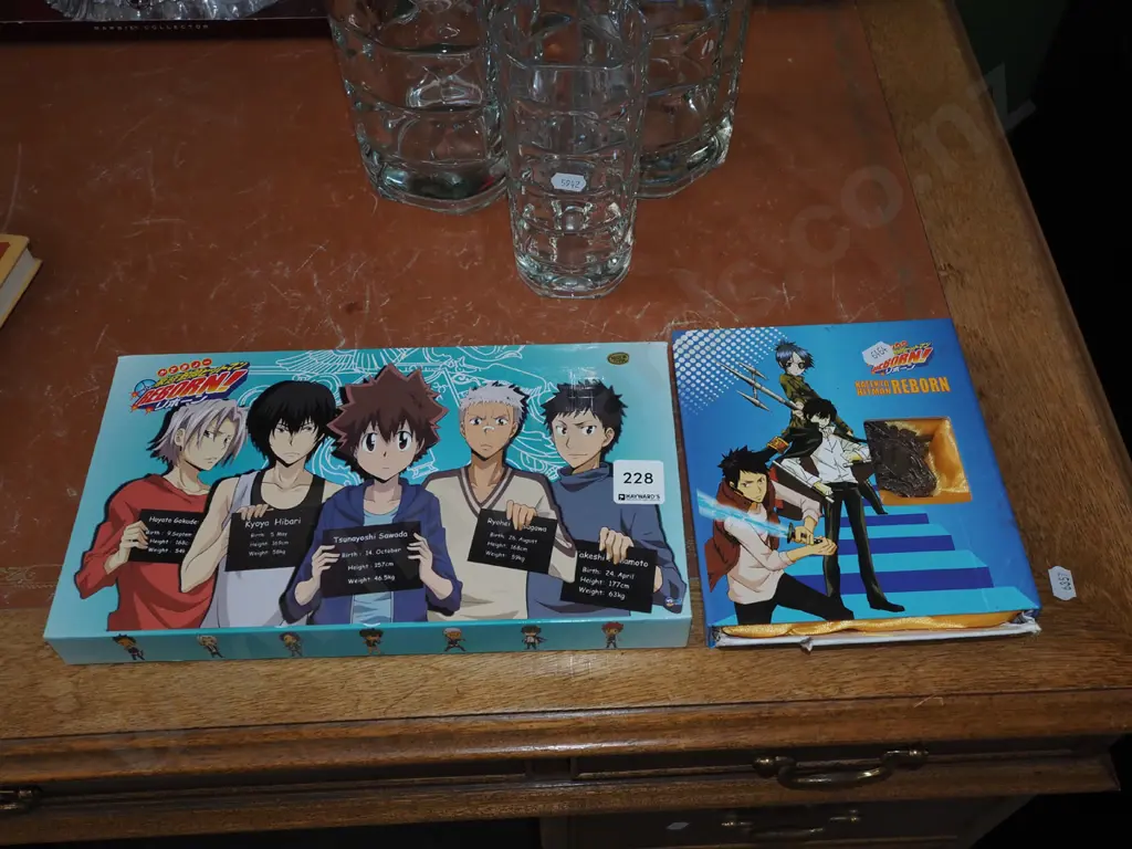 various Japanese manga miniature swords etc Image 1++