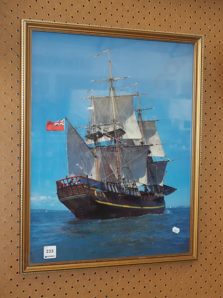 framed photo print - The Bounty Image 1++
