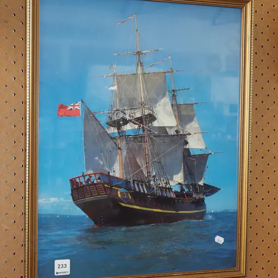 framed photo print - The Bounty