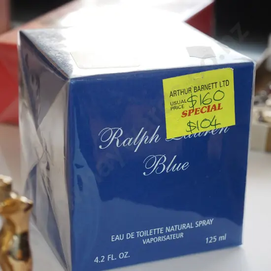 boxed as new Ralph Lauren Blue eau de toilette 125ml