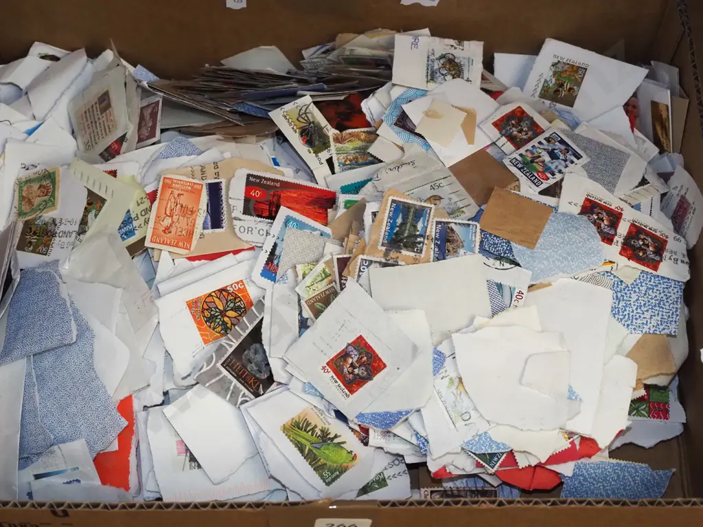 box; various stamps Image 1++