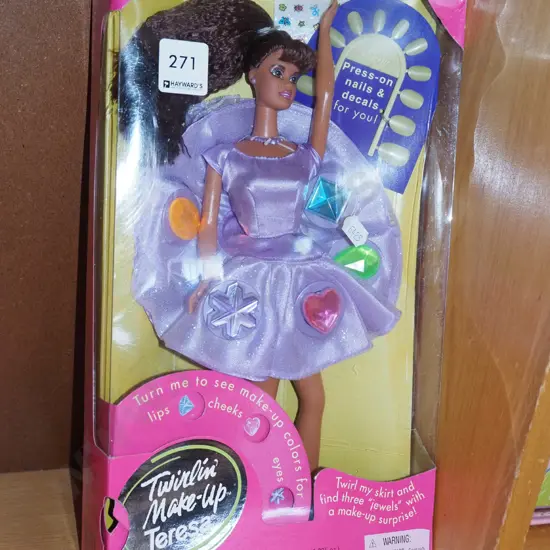 boxed as new Twirlin' Make Up Teresa doll