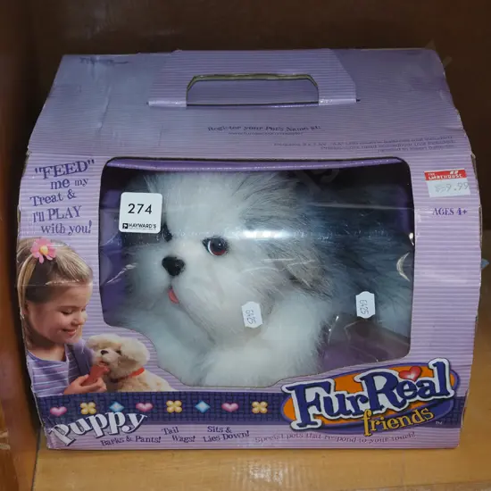 boxed as new FurReal Friends puppy