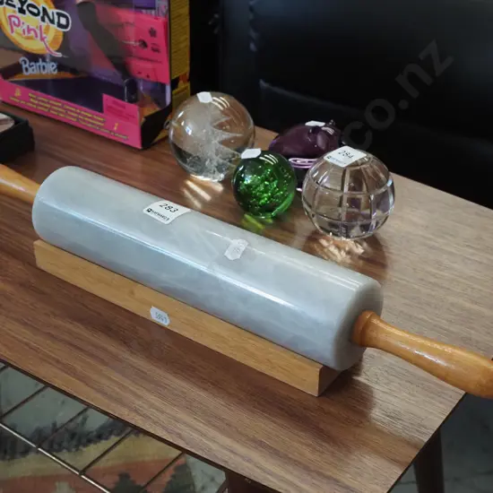 marble rolling pin