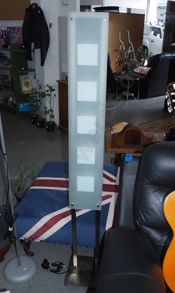 contemporary standard panel lamp - needs attention Image 1++