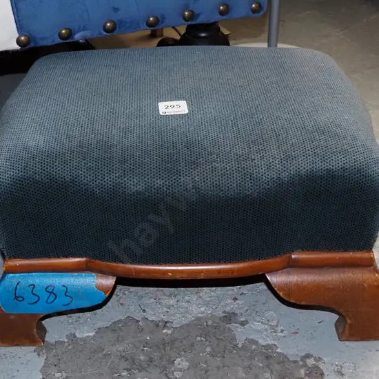 small green footstool