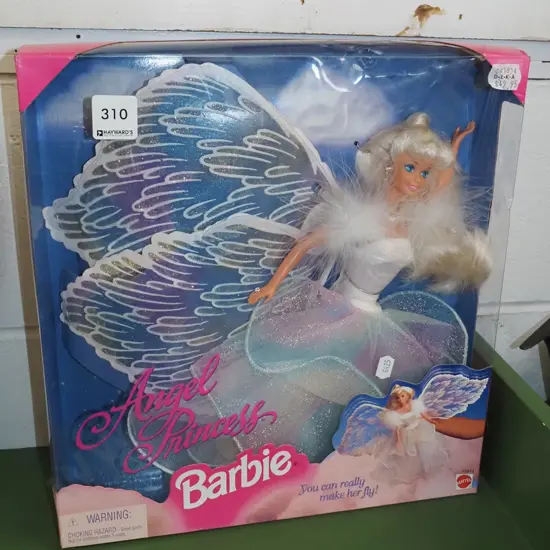 boxed Angel Princess Barbie - slight damage to box
