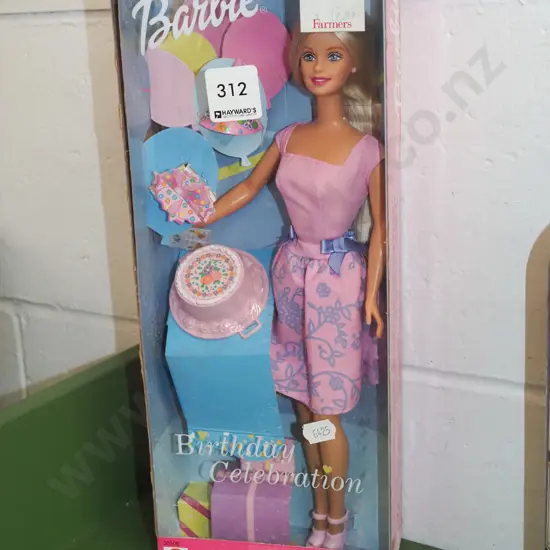 boxed as new Barbie Birthday Collection