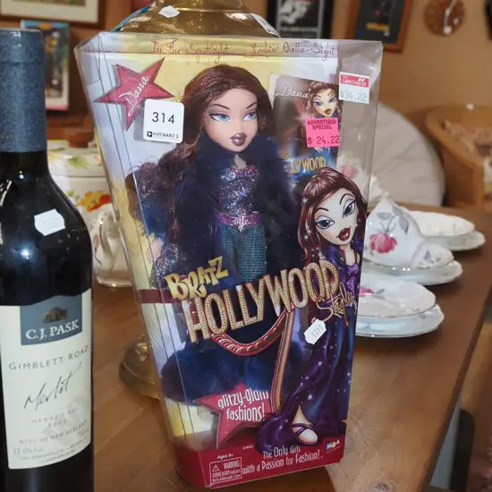 as new boxed Bratz Hollywood Dana doll