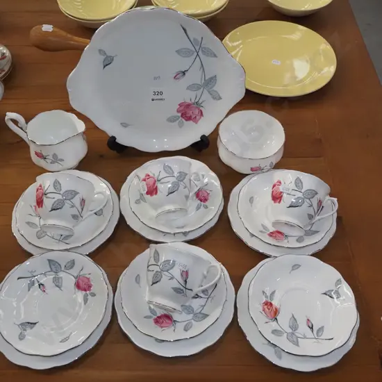 Royal Albert Trent Rose part tea set