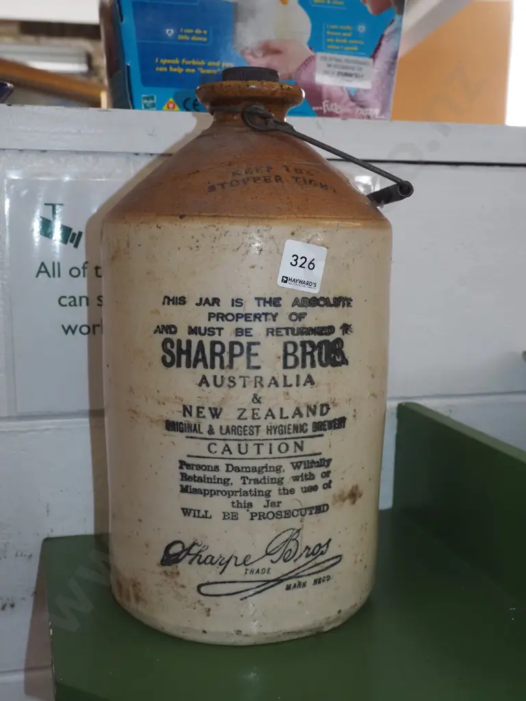 Sharp Bros stoneware crock Image 1++