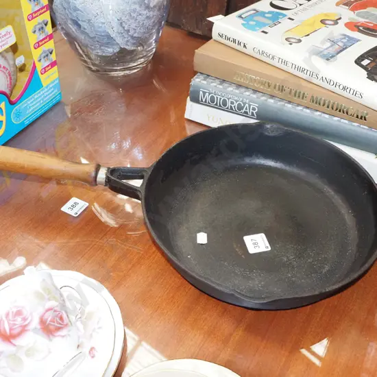 cast iron frying pan