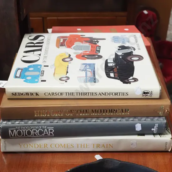 automotive and railway books