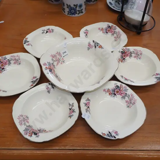 Meakin floral sweet set