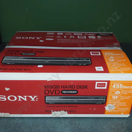 as new boxed Sony DVD recorder