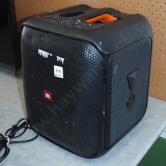 portable JBL speaker - no power cord - As Is No Returns