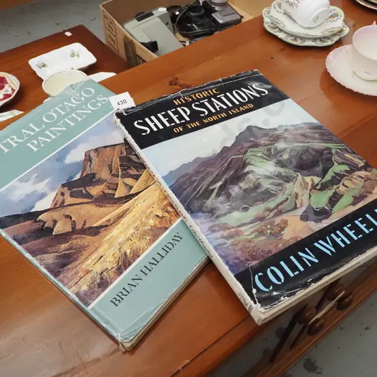 Colin Wheeler and Brian Halliday art books
