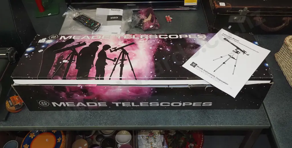 boxed as new Meade astronomical telescope Image 1++