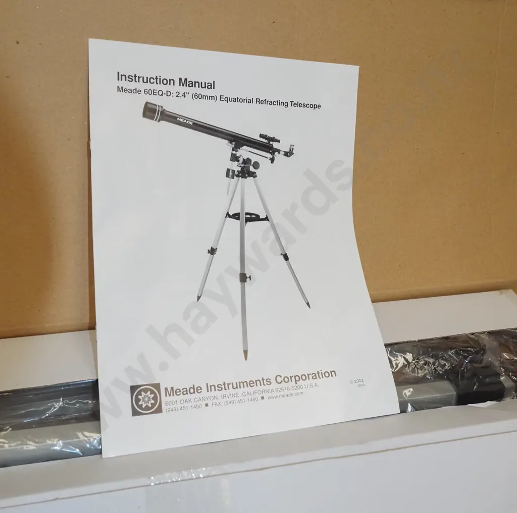 boxed as new Meade astronomical telescope Image 1++