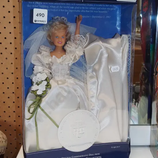 boxed as new  Diana Princess of Wales doll