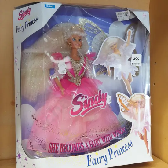 boxed Sindy Fairy Princess - slight damage to box