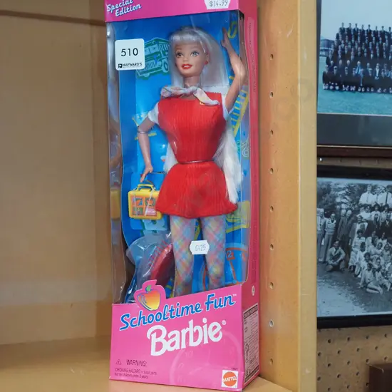 boxed Barbie School time Fun  - slight damage to box