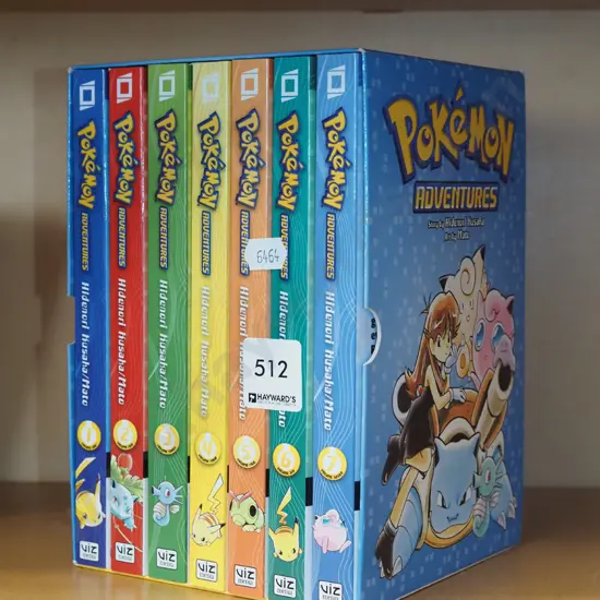 boxed set of Pokemon DVDs