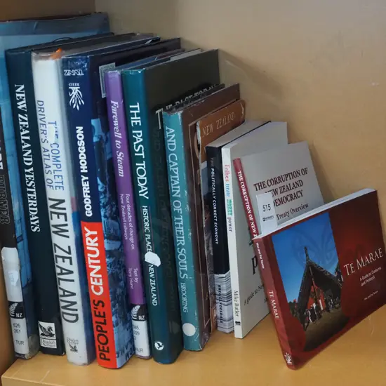 NZ history books