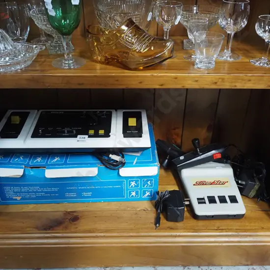 early Philips Real Sports action video game, Silver Star video game